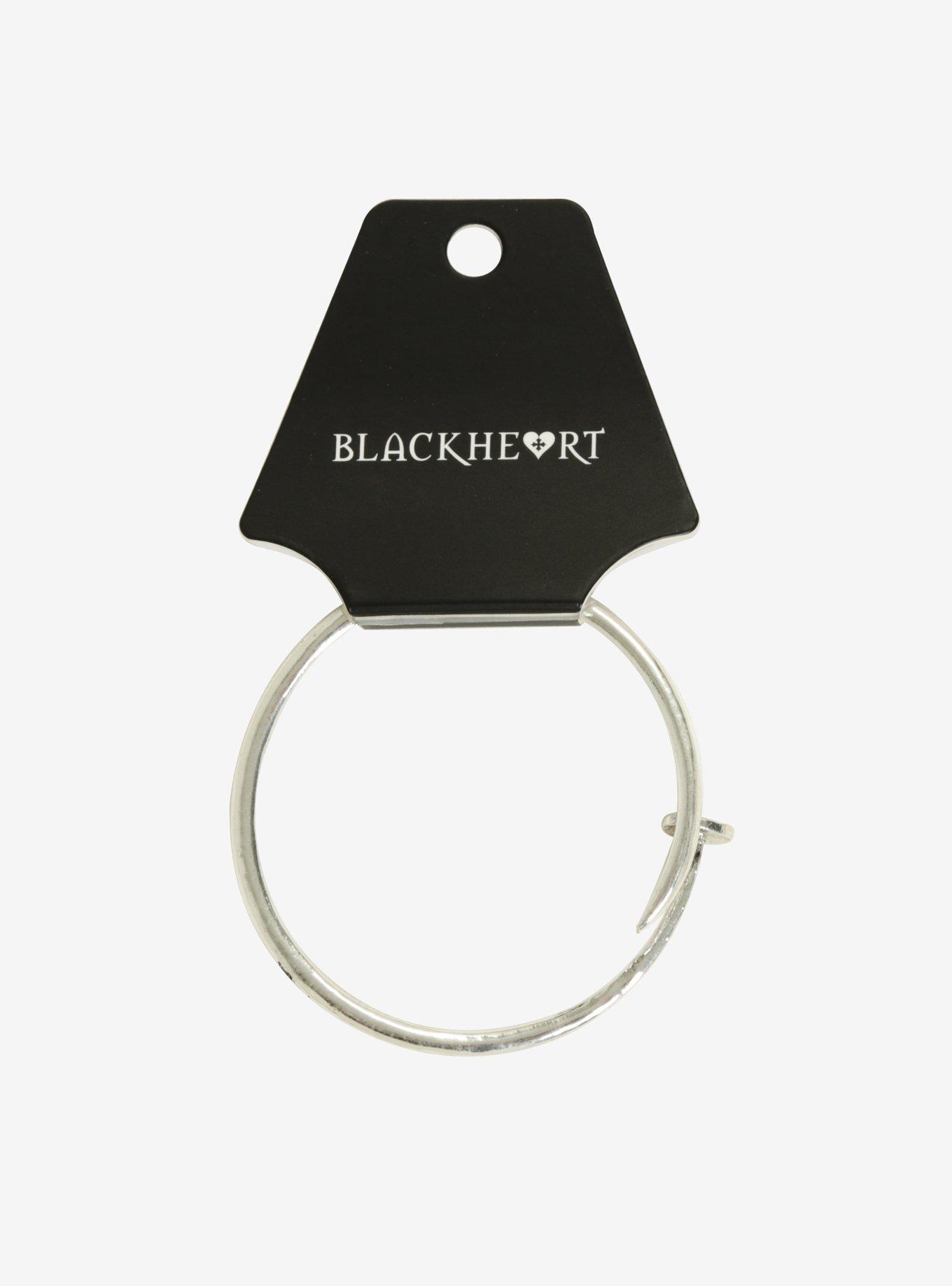 Blackheart Bent Nail Bracelet, , hi-res