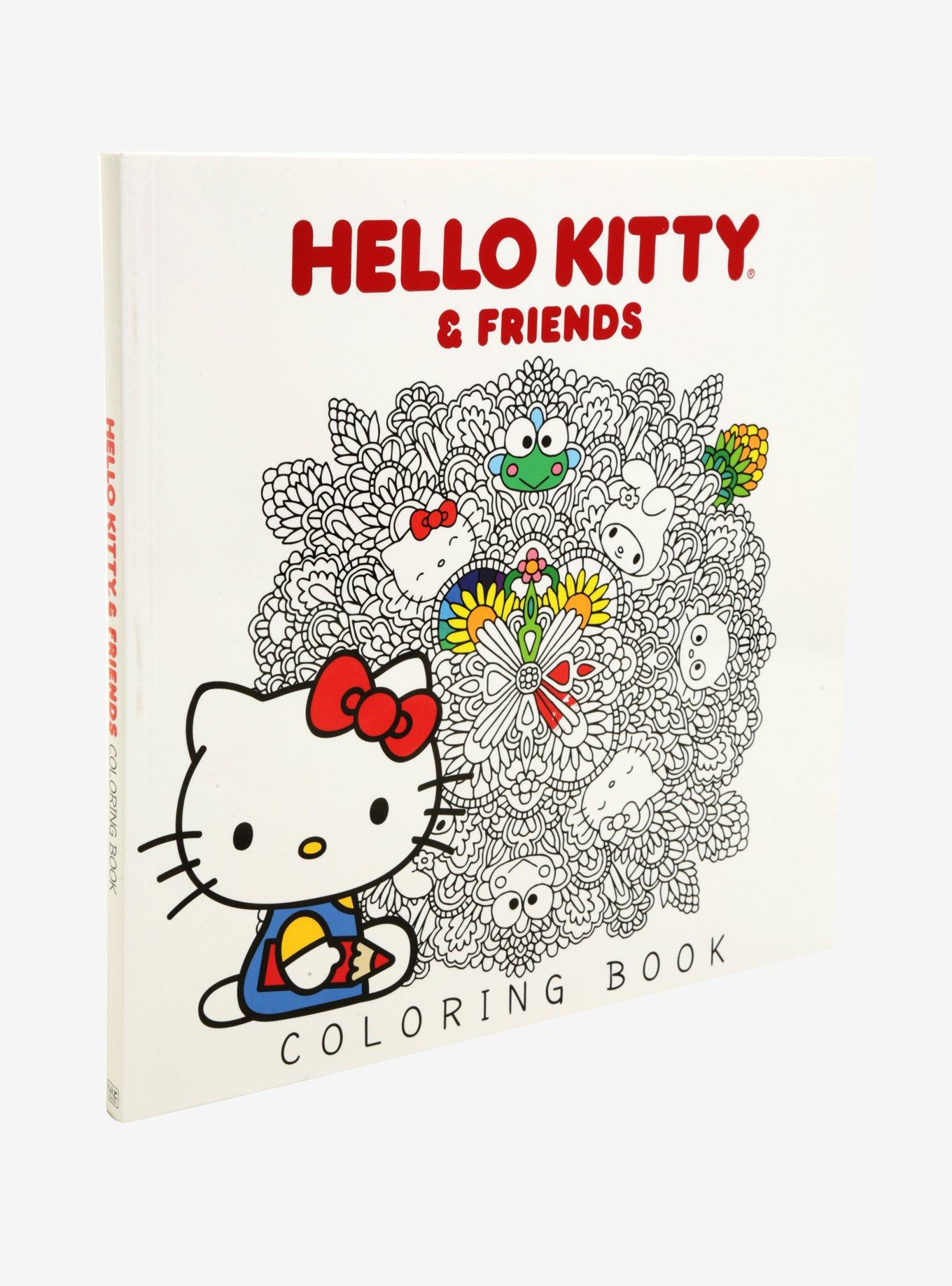 Hello Kitty & Friends Coloring Book, , hi-res