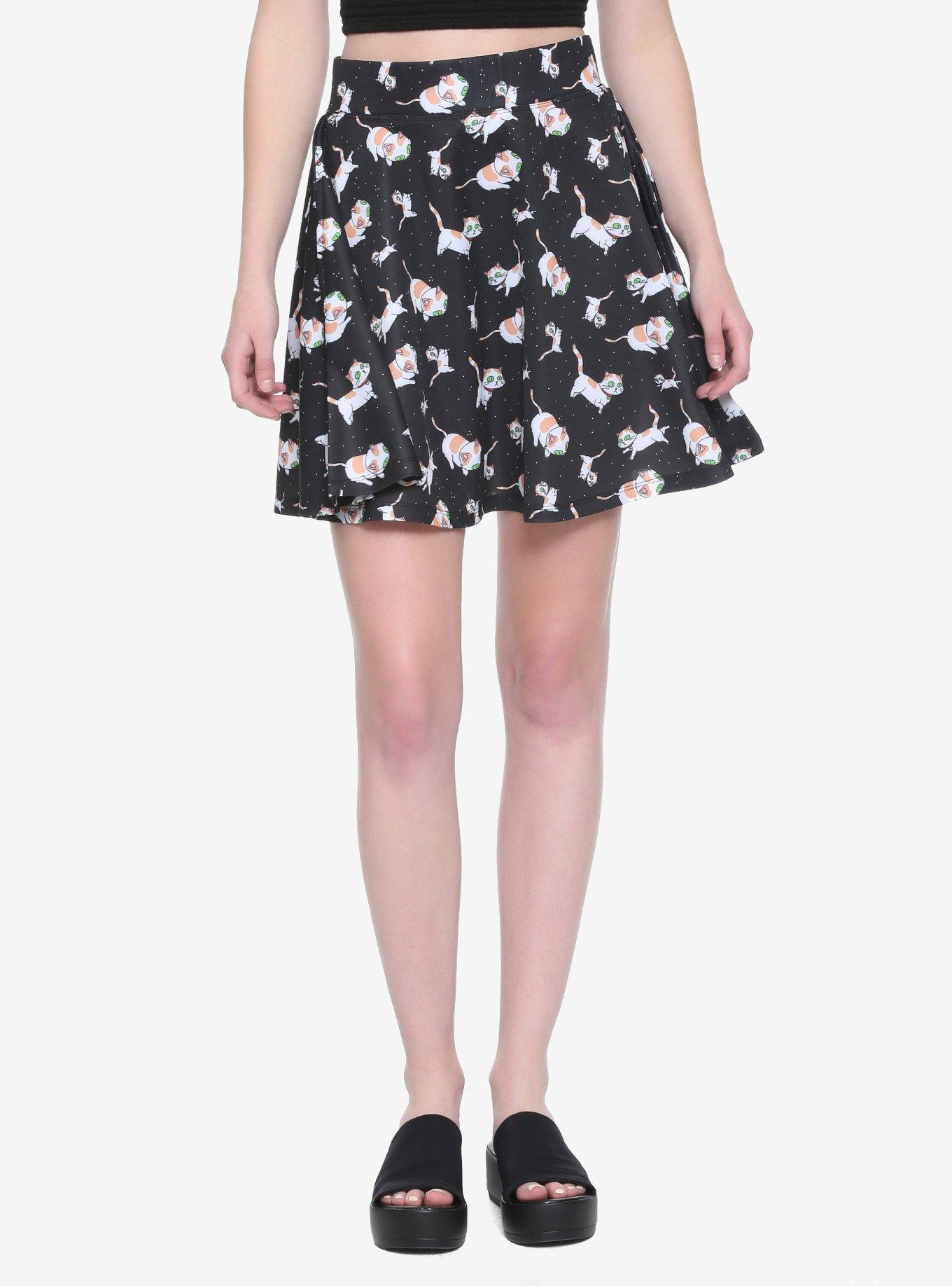 Hot topic cat on sale skirt