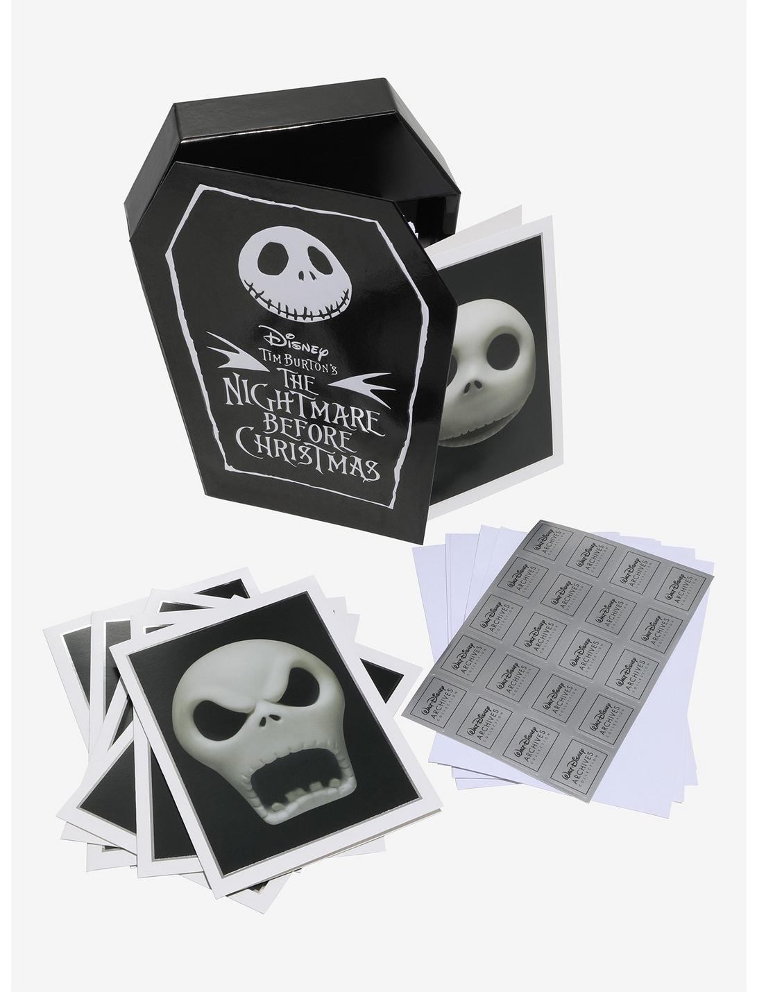 The Nightmare Before Christmas Note Card Set, , hi-res