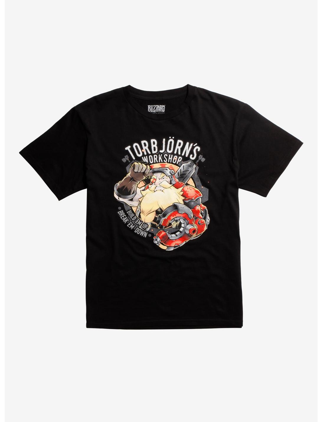 Overwatch Torbjorn's Workshop T-Shirt, BLACK, hi-res