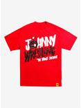 WWE Johnny Gargano Johnny Wrestling T-Shirt, RED, hi-res