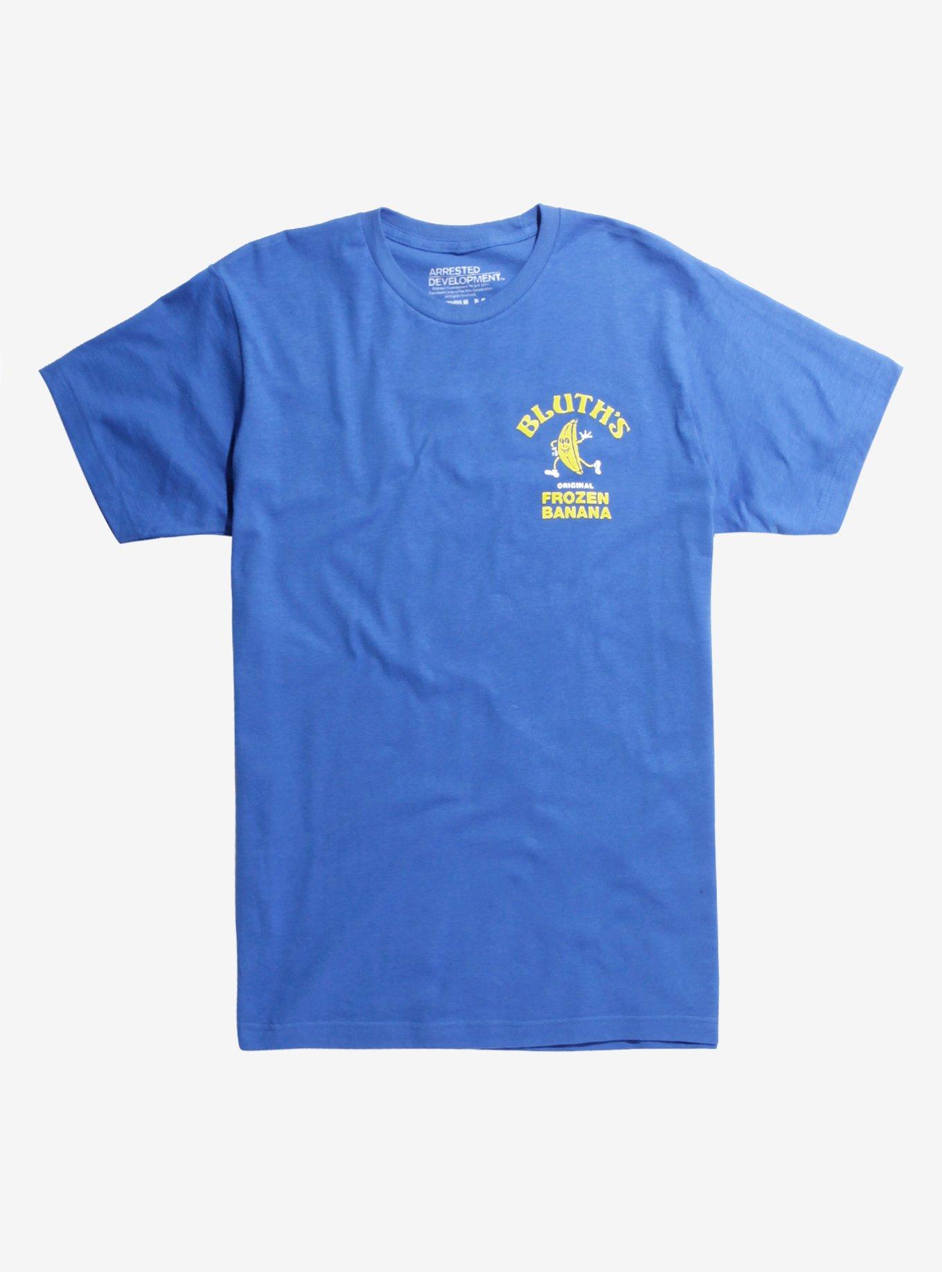 Arrested Development Bluth's Banana Stand T-Shirt, BLUE, hi-res