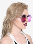 Octogon Purple Lens Sunglasses, , hi-res