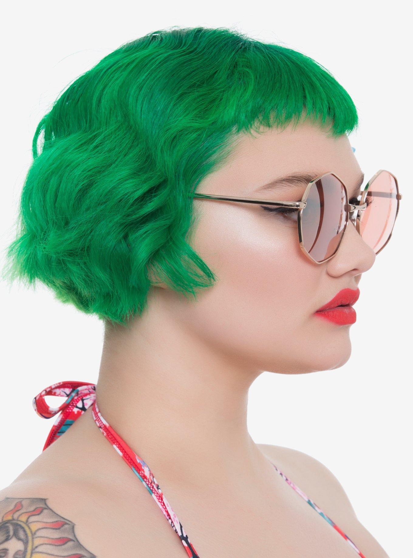 Rose Gold Octagon Sunglasses, , hi-res