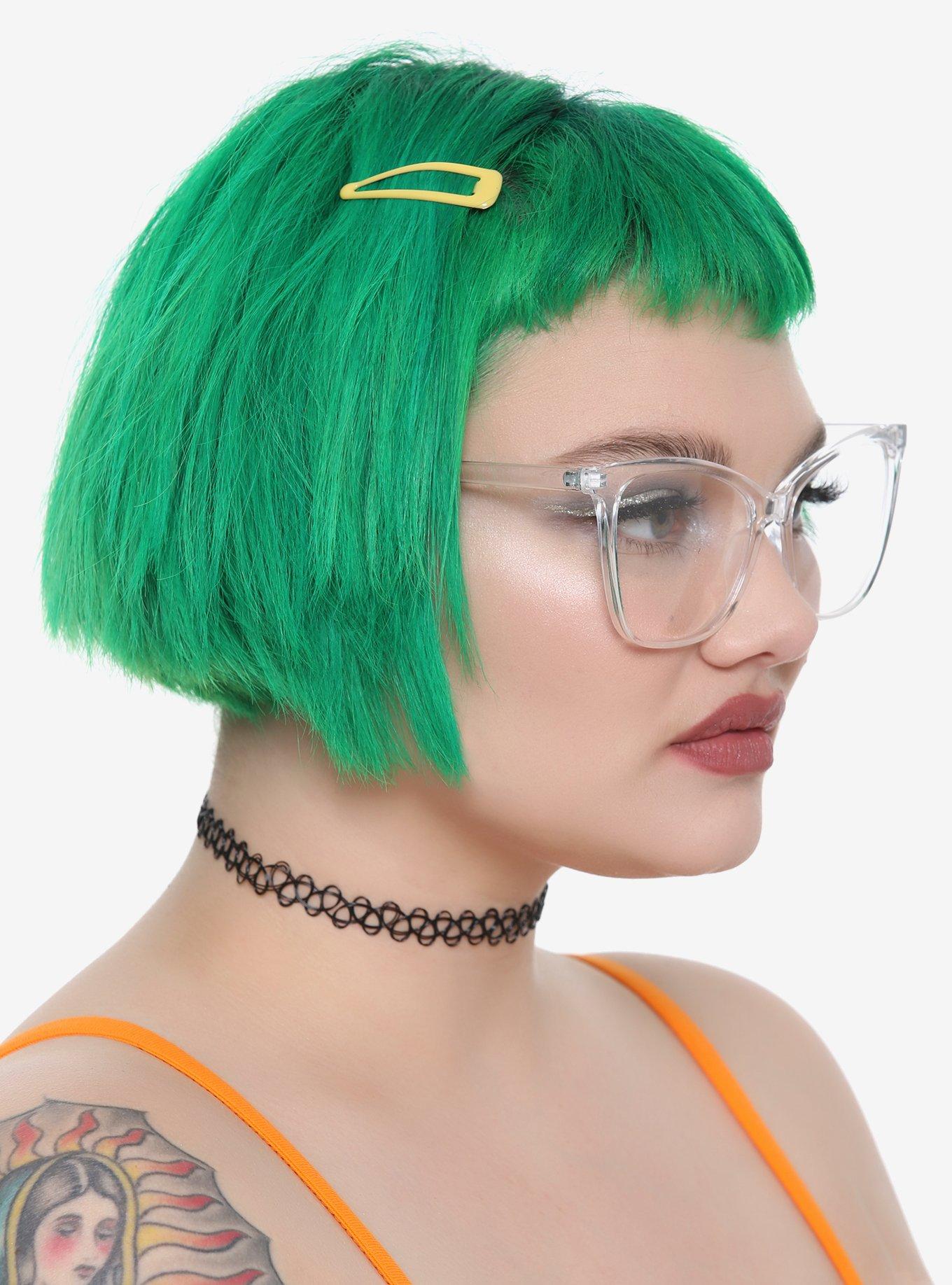 Clear Oversize Cat Eye Glasses, , hi-res