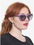 Lavender Large Retro Sunglasses, , hi-res