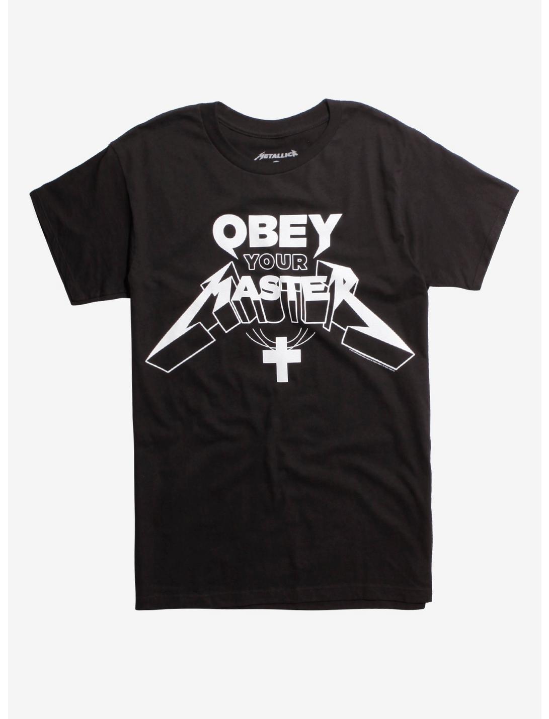 Metallica Obey Your Master T-Shirt, BLACK, hi-res