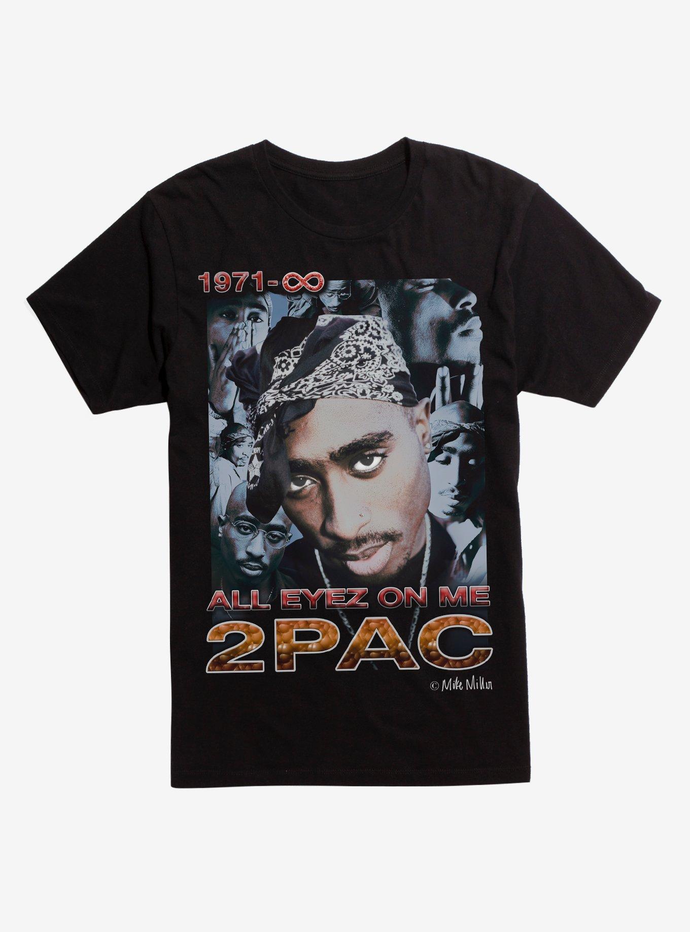 Tupac All Eyez On Me Collage T-Shirt | Hot Topic