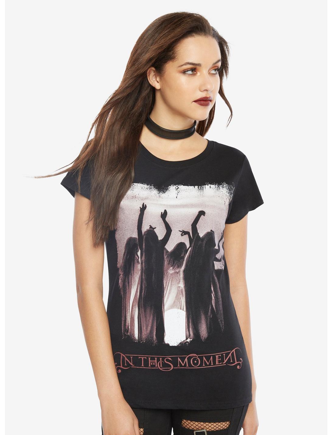 In This Moment Witches Girls T-Shirt, BLACK, hi-res