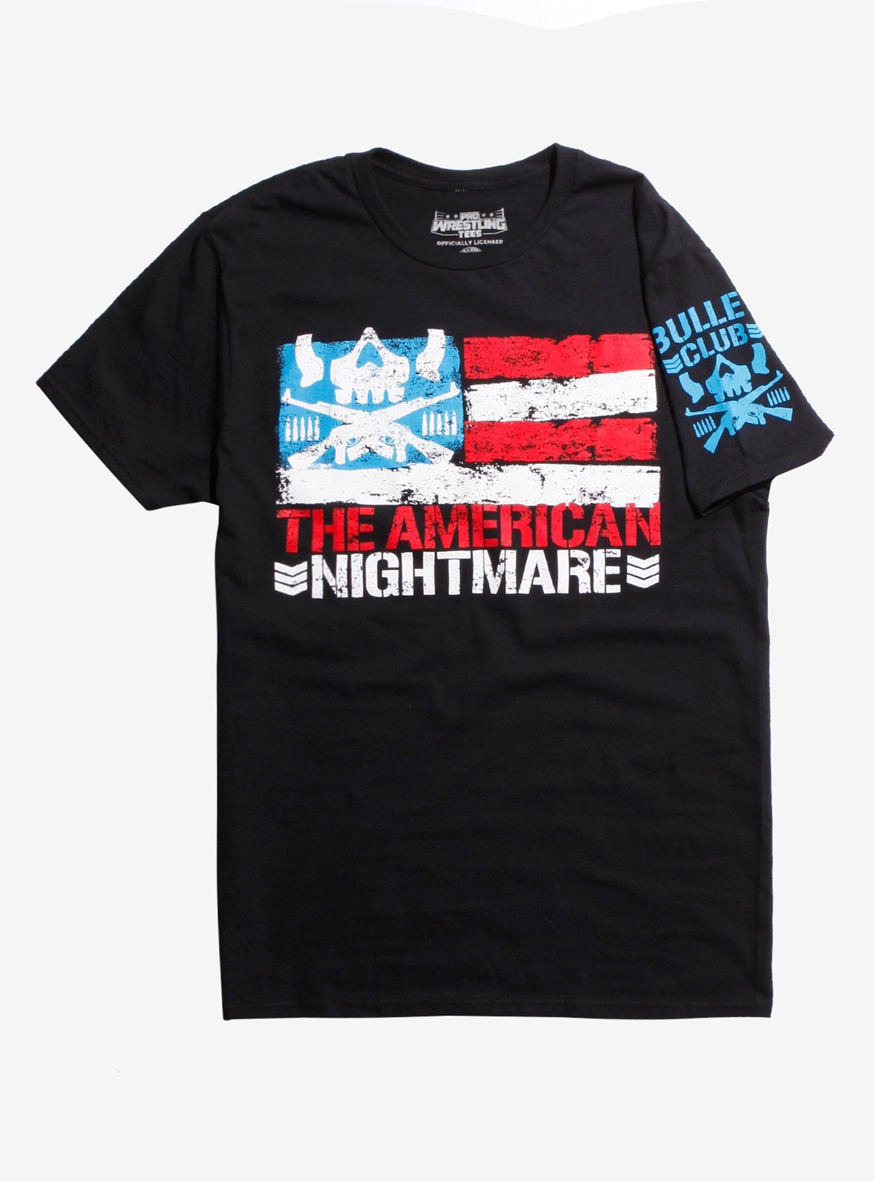New Japan Pro-Wrestling Bullet Club Cody Flag T-Shirt, BLACK, hi-res