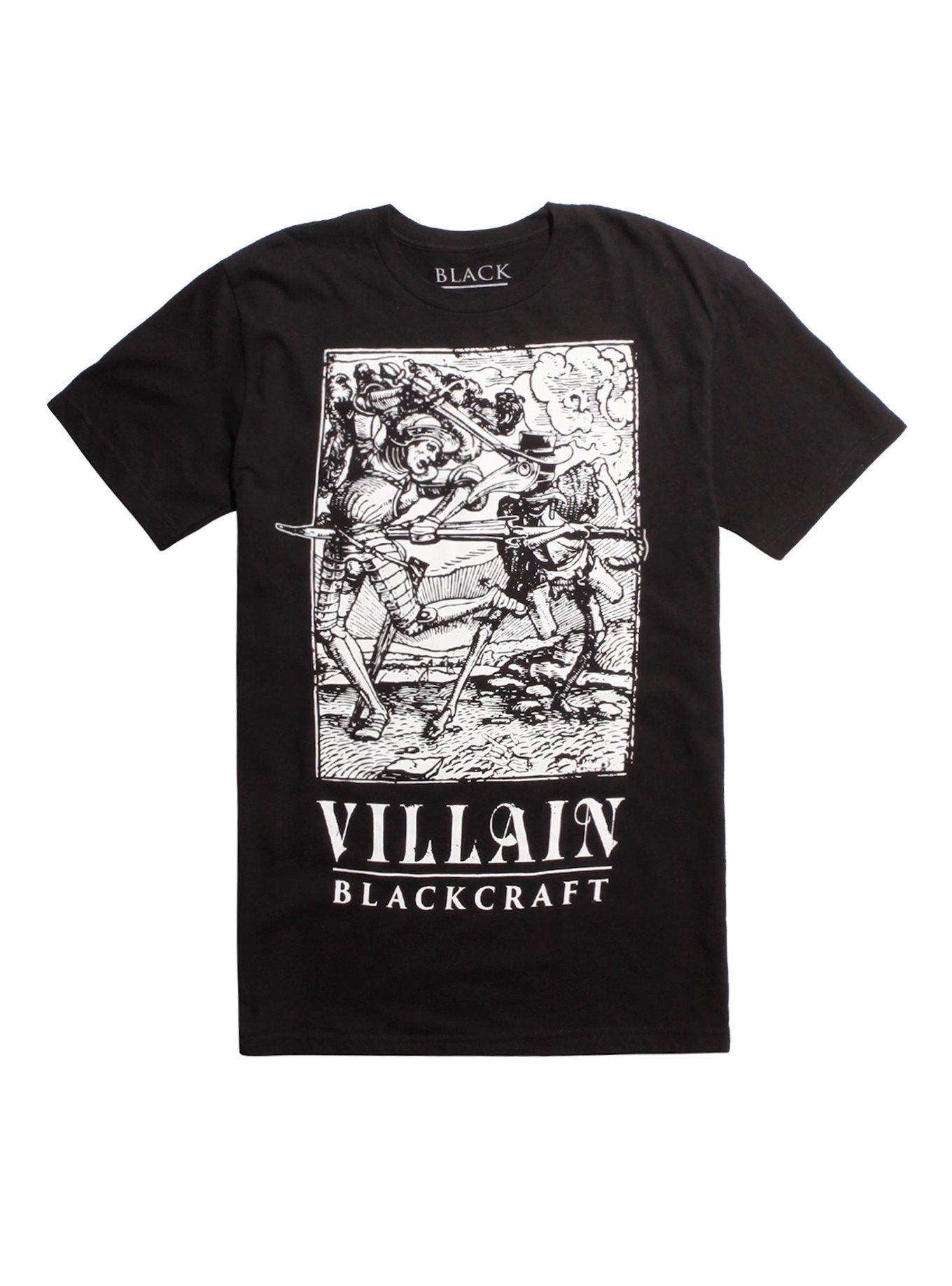 BlackCraft Villain Club Collaboration T-Shirt, BLACK, hi-res