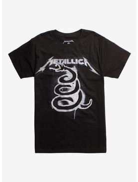 Plus Size Metallica Black Album Art T-Shirt, , hi-res
