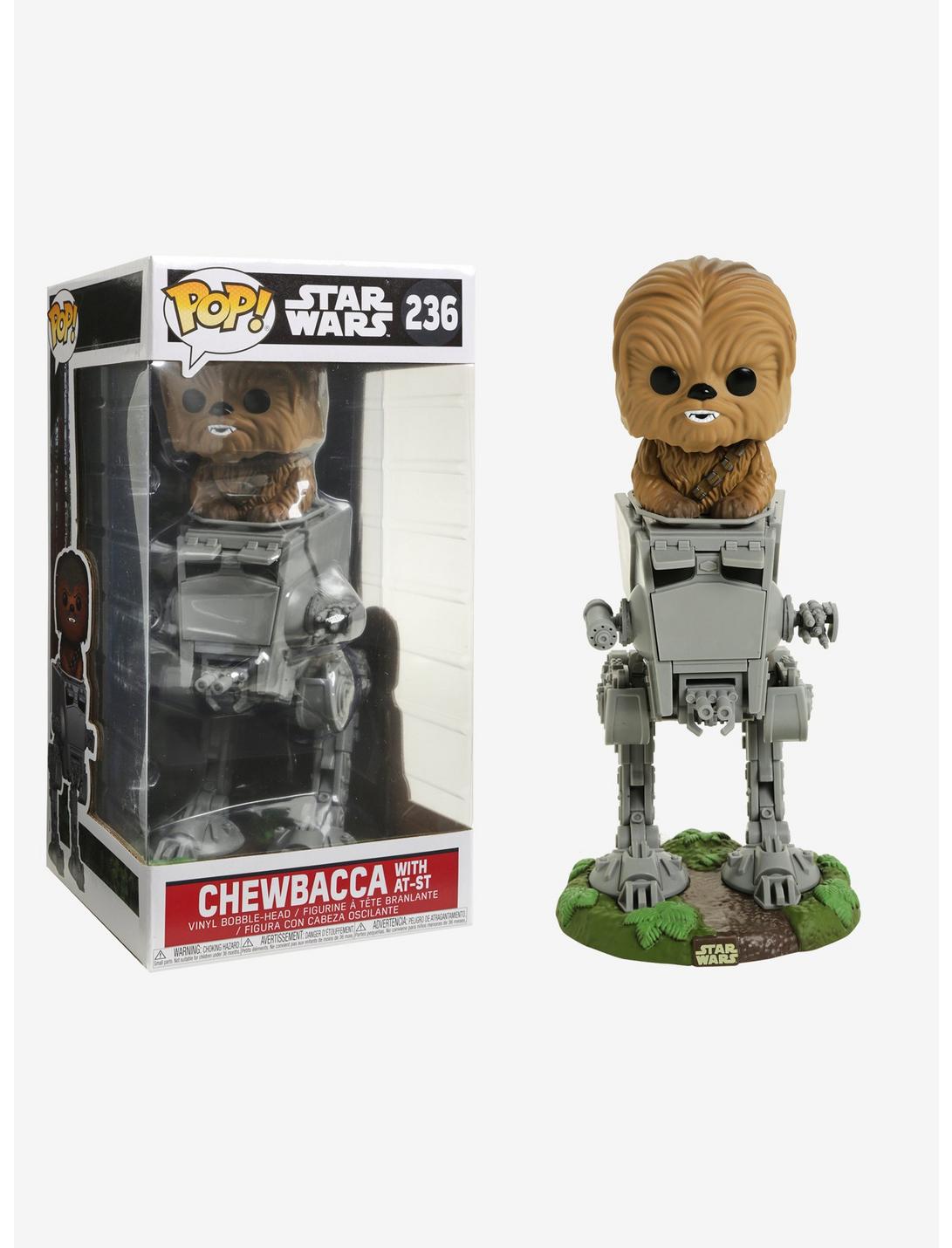 Funko Pop! Star Wars Chewbacca With AT-ST Vinyl Bobble-Head, , hi-res
