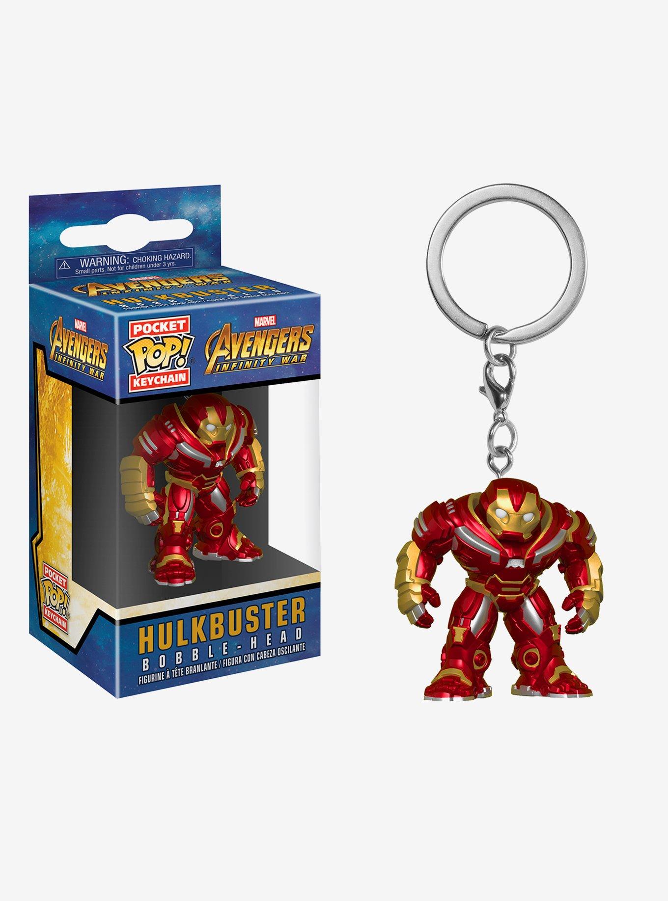 Funko Pocket Pop! Marvel Avengers: Infinity War Hulkbuster Key Chain, , hi-res
