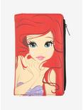 Loungefly Disney The Little Mermaid Ariel Big Face Zipper Wallet, , hi-res