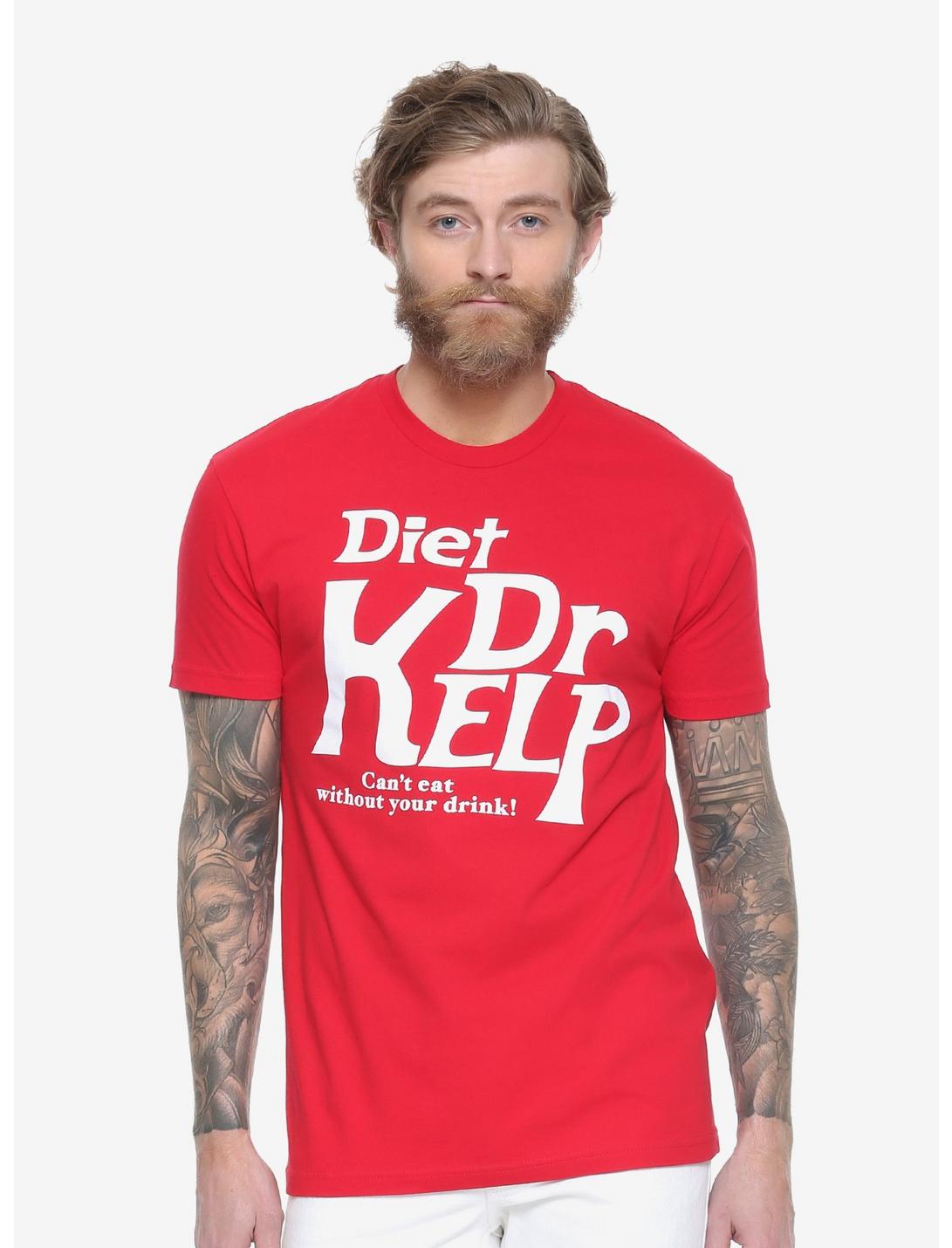 SpongeBob SquarePants Diet Dr. Kelp T-Shirt, RED, hi-res