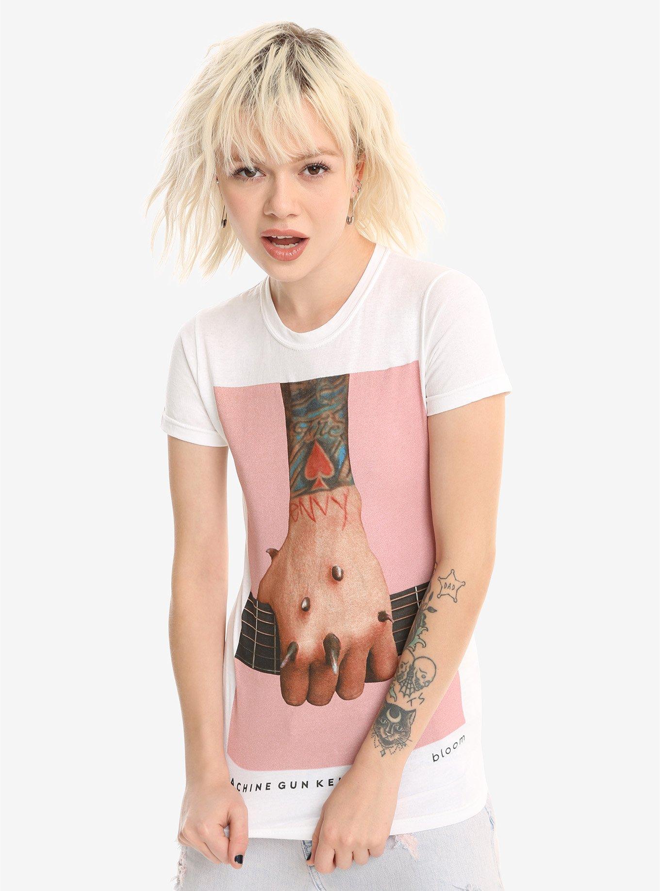 Machine Gun Kelly Bloom Girls T-Shirt, WHITE, hi-res