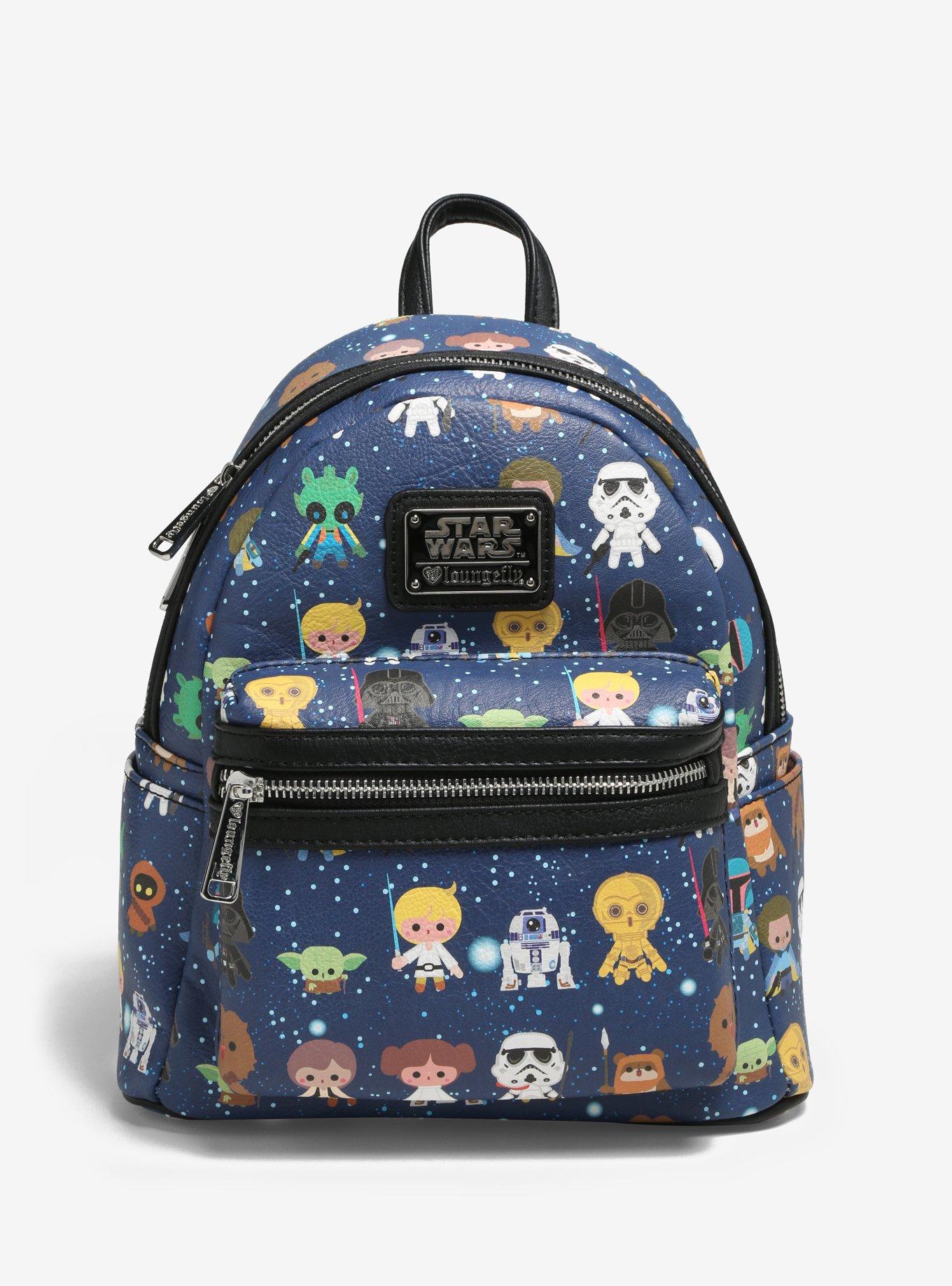 Loungefly Star Wars Chibi Characters Mini Backpack, , hi-res