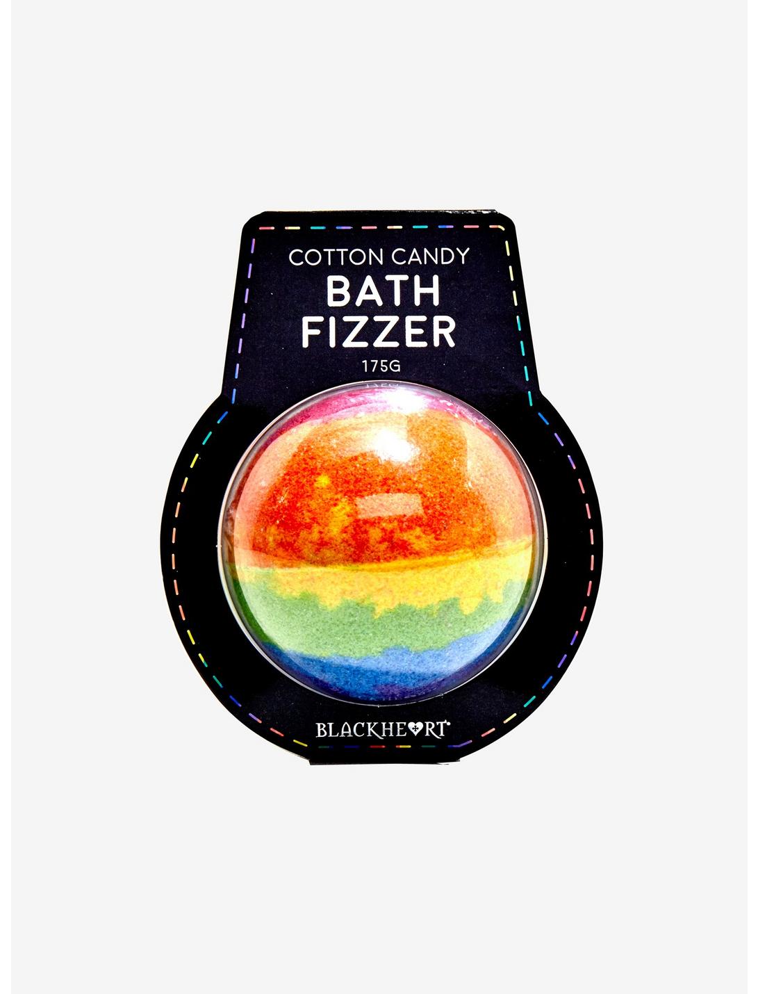 Blackheart Beauty Cotton Candy Rainbow Bath Fizzer, , hi-res