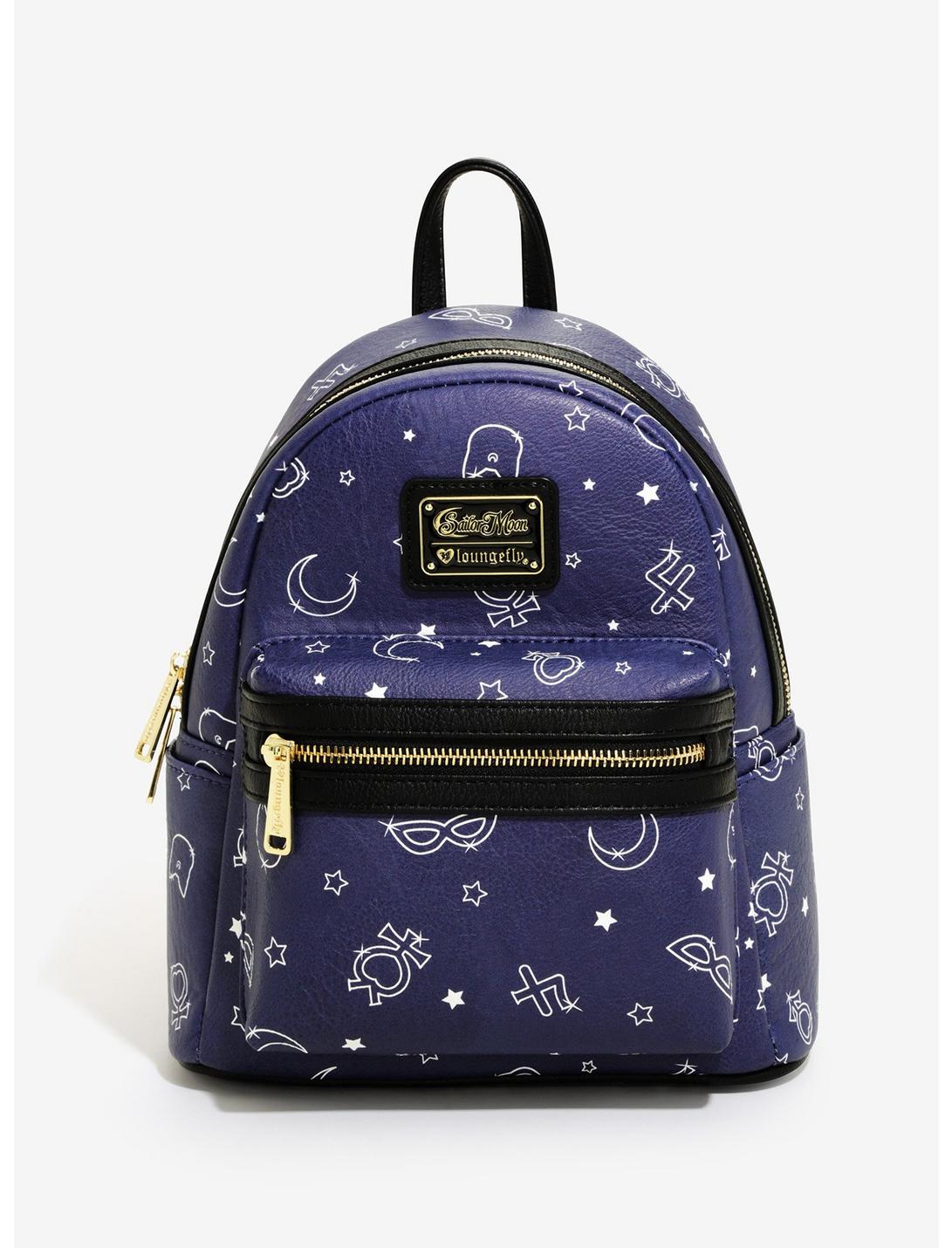 Loungefly Sailor Moon Allover Print Mini Backpack - BoxLunch Exclusive, , hi-res
