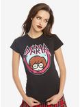 Daria Metal Logo Girls T-Shirt, BLACK, hi-res