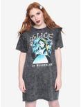 Disney Alice In Wonderland Mineral Wash T-Shirt Dress, BLACK, hi-res