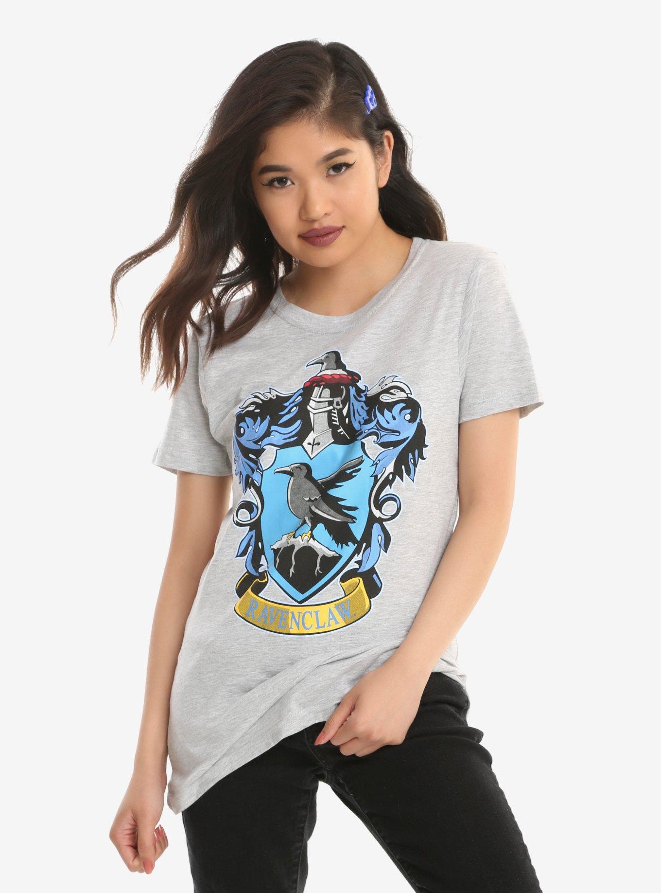 Harry Potter Ravenclaw House Crest Girls T-Shirt, GREY, hi-res