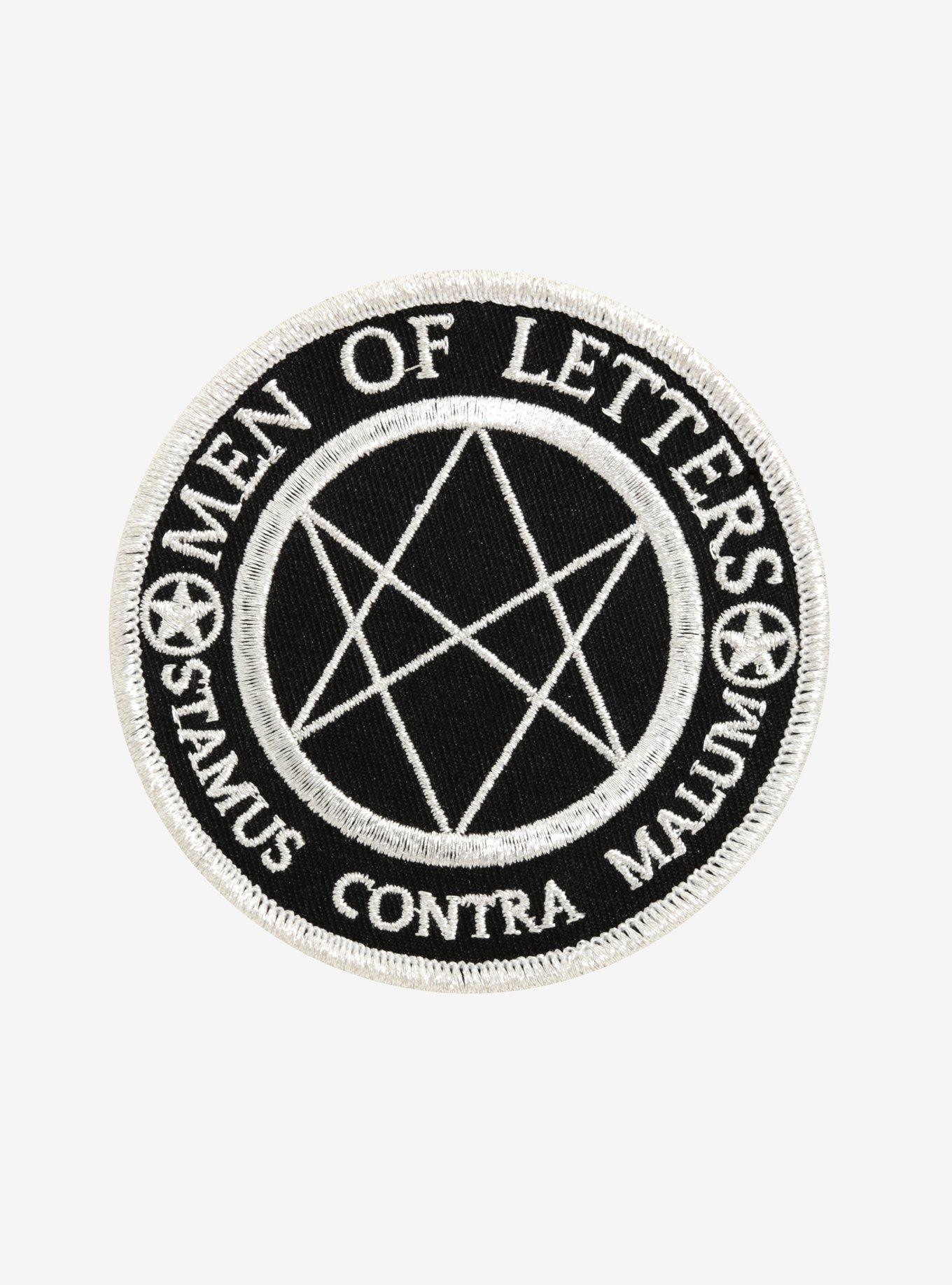 Supernatural Men Of Letters Iron-On Patch, , hi-res