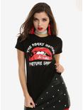 The Rocky Horror Picture Show Logo Girls T-Shirt, BLACK, hi-res