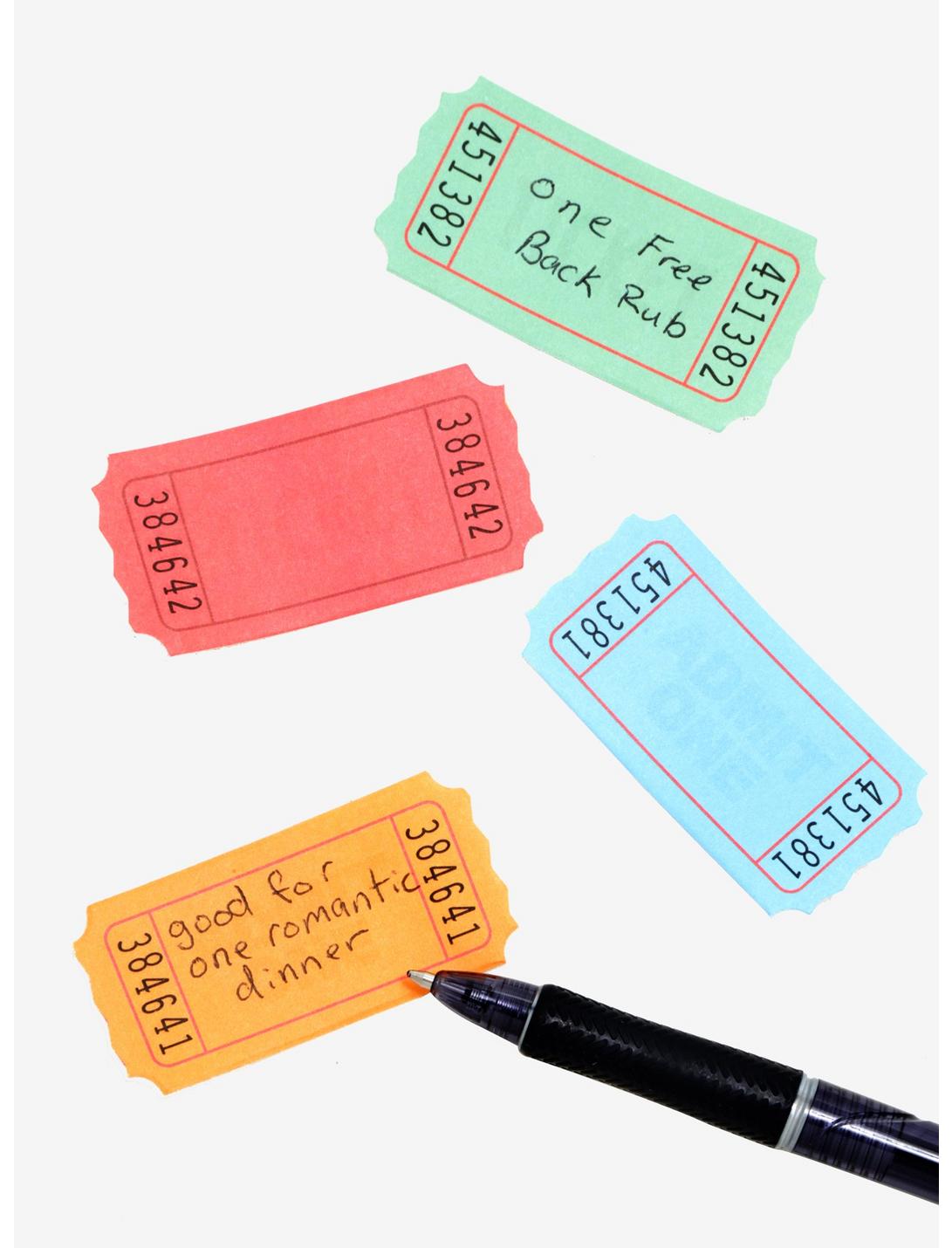 Ticket Sticky Notes, , hi-res