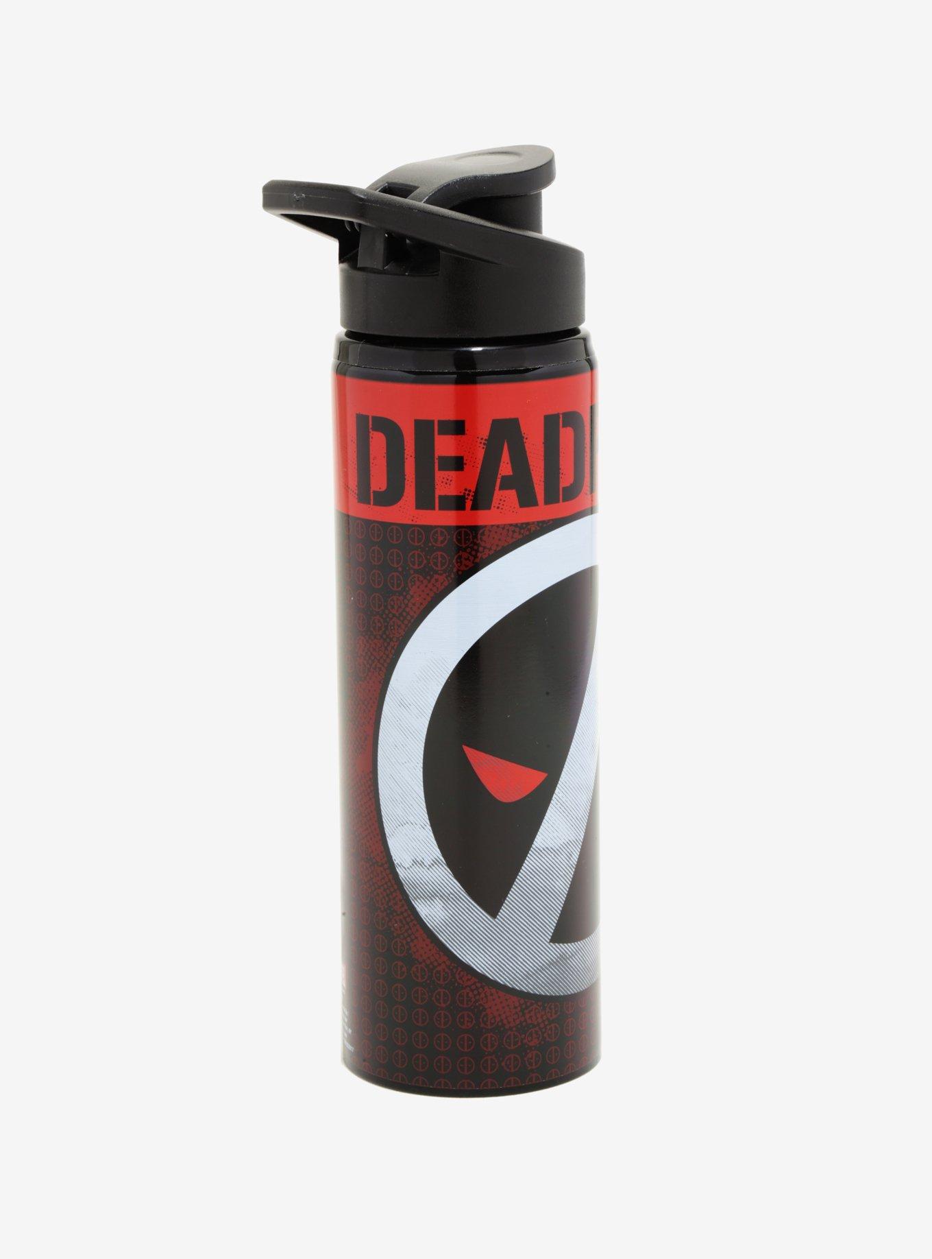 Marvel Deadpool Steel Water Bottle, , hi-res