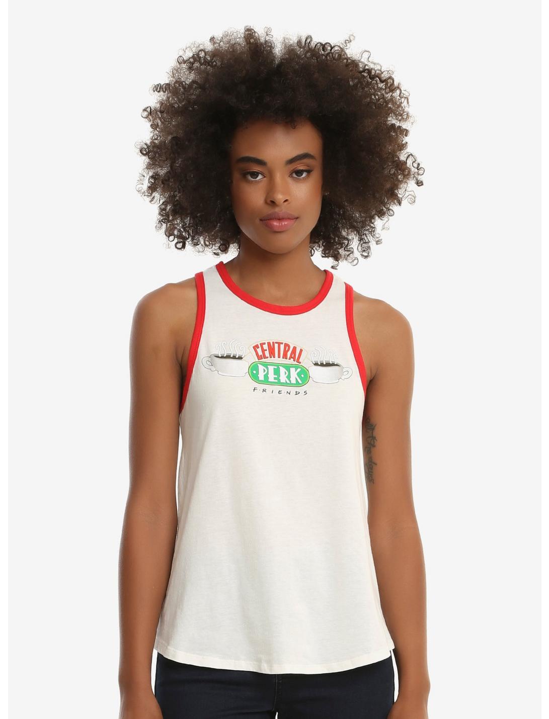 Friends Central Perk Womens Tank Top - BoxLunch Exclusive, NATURAL, hi-res