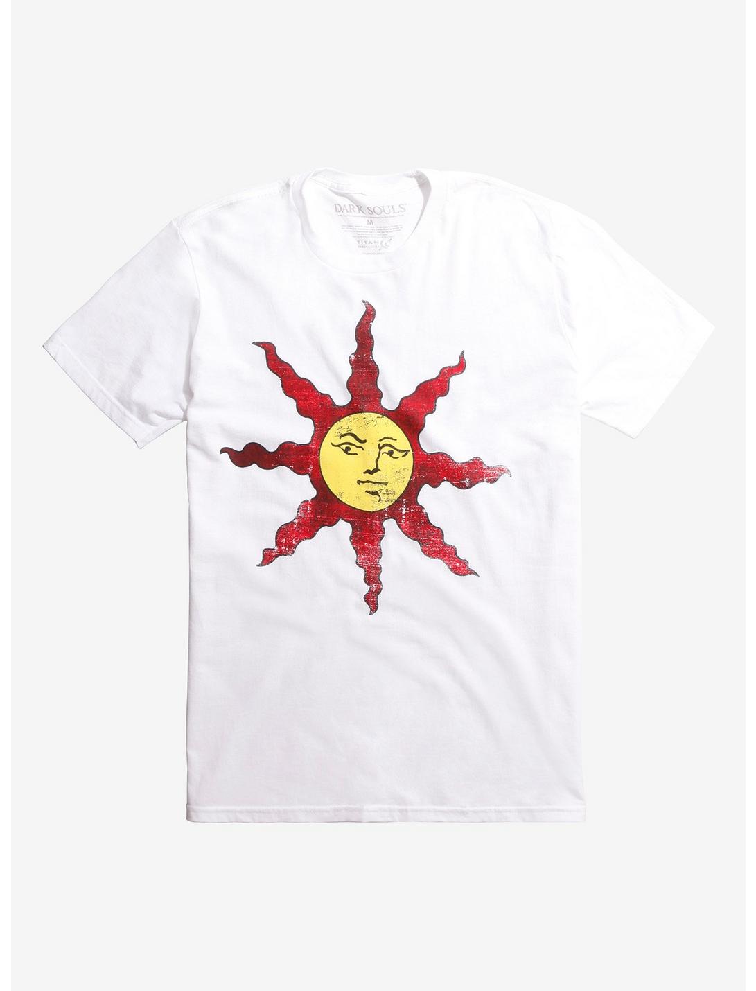 Dark Souls Warrior Of Sunlight T-Shirt, WHITE, hi-res