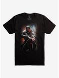 Judge Dredd Gunshot T-Shirt, BLACK, hi-res