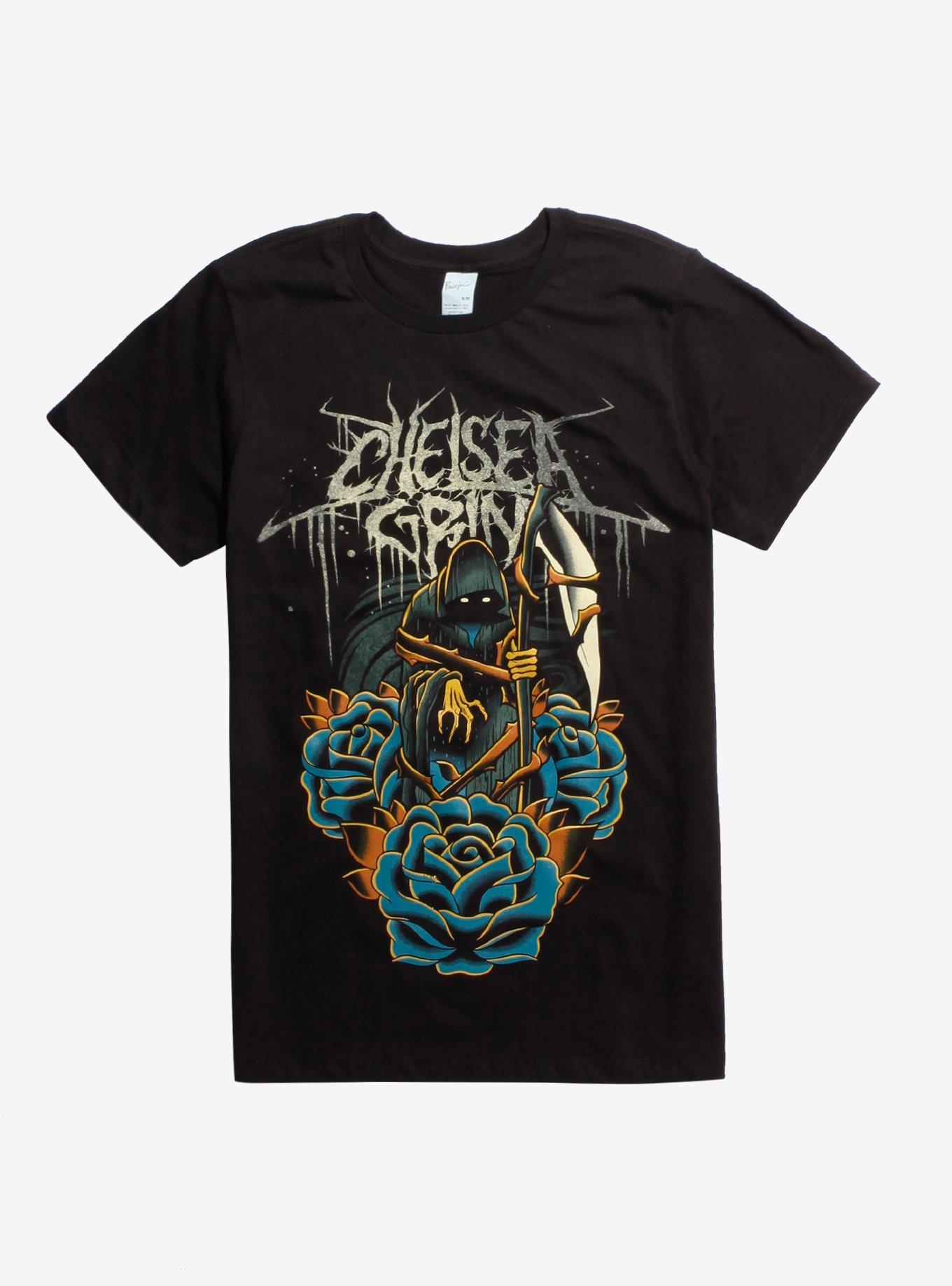 Chelsea Grin Reaper T-Shirt, BLACK, hi-res