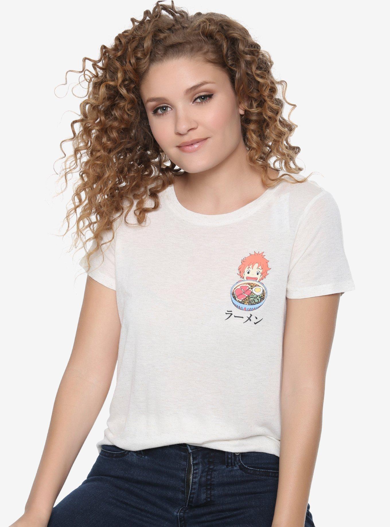 Studio Ghibli Ponyo Ramen Bowl T-Shirt, MULTI, hi-res