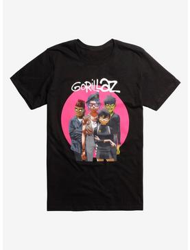 Plus Size Gorillaz Humanz Group T-Shirt, , hi-res