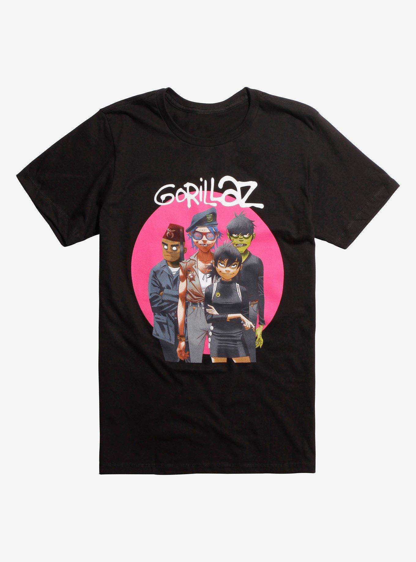 Gorillaz Humanz Group T Shirt Hot Topic