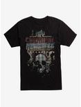 My Chemical Romance Flaming Skull T-Shirt, BLACK, hi-res