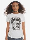 Outlander Clan Fraser Crest Girls T-Shirt, WHITE, hi-res