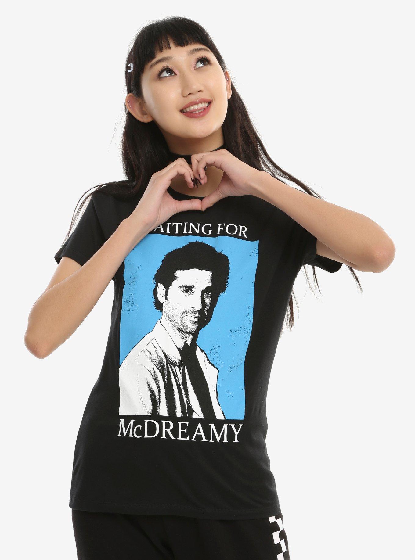 Grey's Anatomy Waiting For McDreamy Girls T-Shirt, BLACK, hi-res