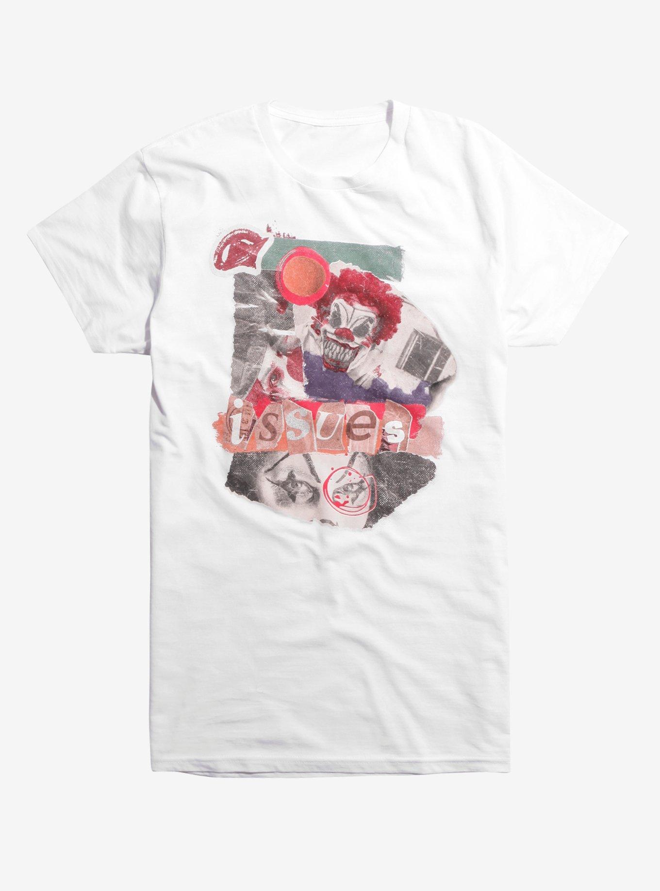 Issues Clown T-Shirt, GREY, hi-res