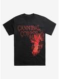 Cannibal Corpse Red Before Black T-Shirt, BLACK, hi-res