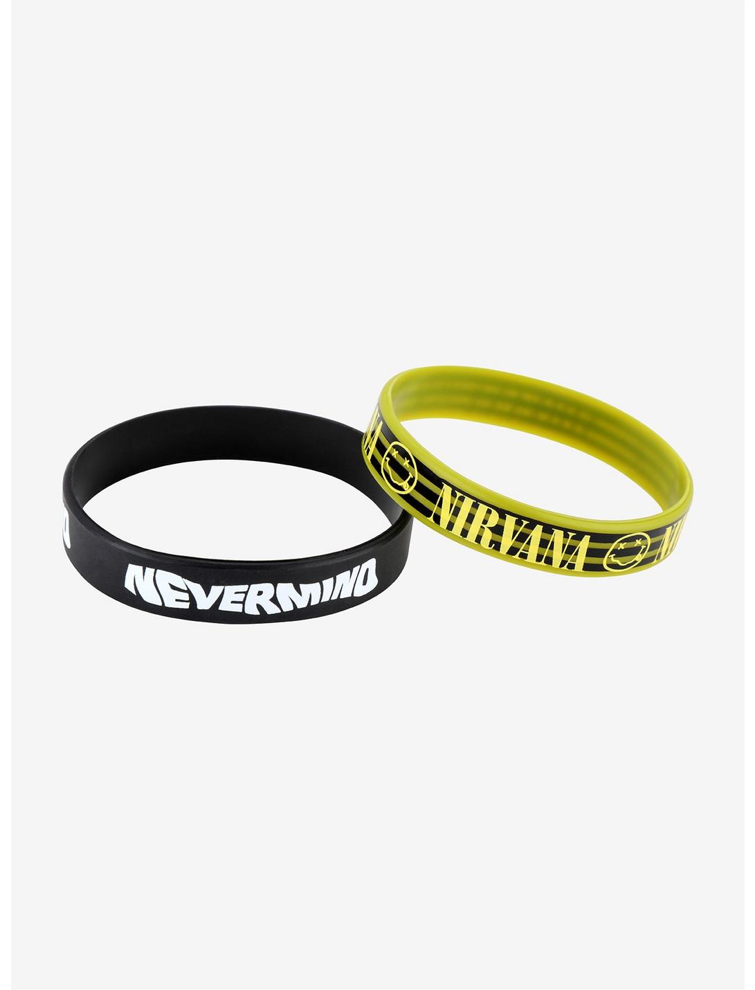 Nirvana Nevermind Rubber Bracelet Set, , hi-res