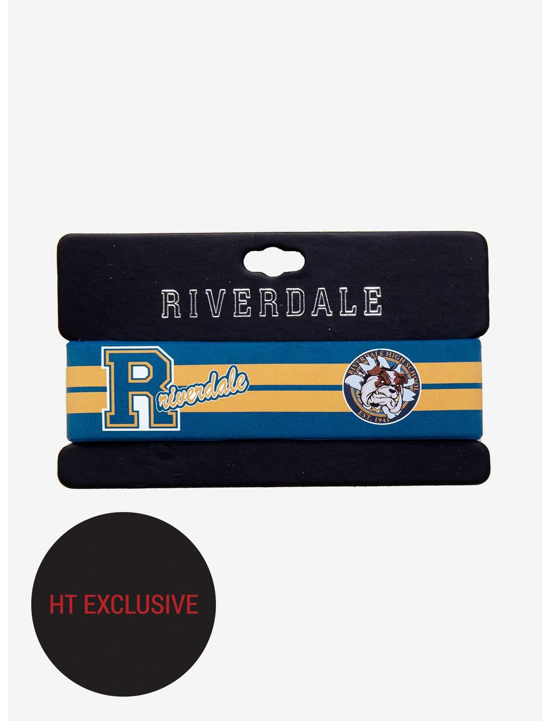 Riverdale High School Varsity Rubber Wristband Hot Topic Exclusive, , hi-res