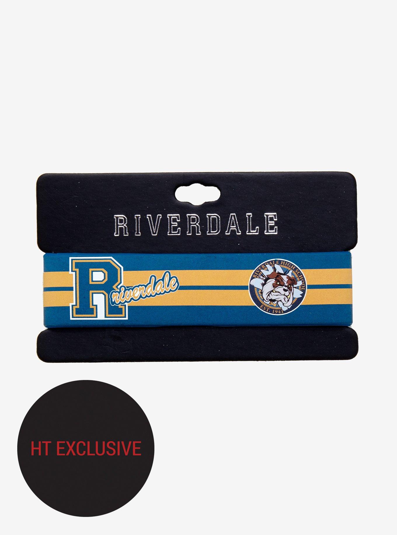 Riverdale High School Varsity Rubber Wristband Hot Topic Exclusive, , hi-res