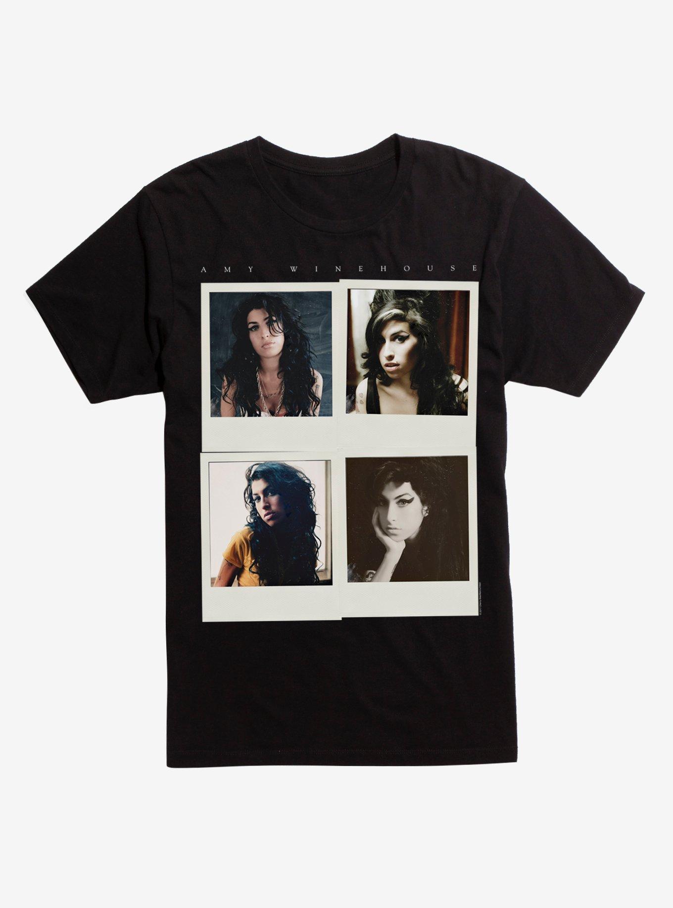 T-shirt Officiel Amy Winehouse 'Chair' - Licence Rock Off - Coton Doux Unisexe - Plusieurs Tailles