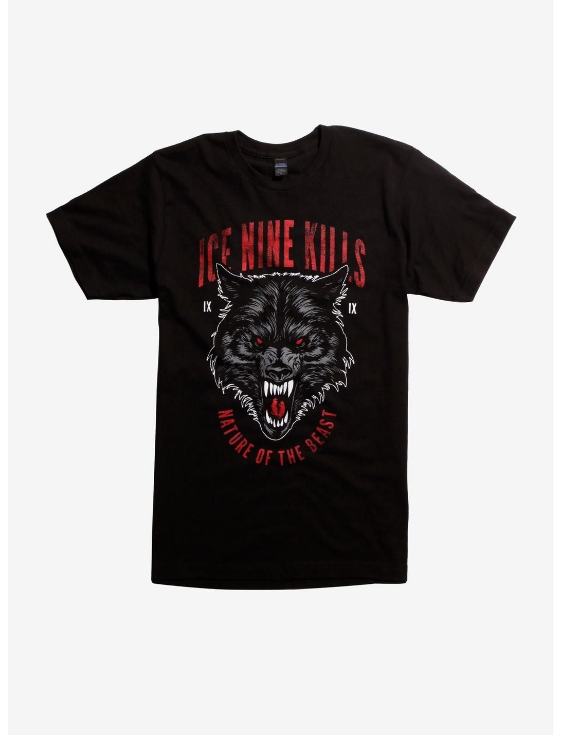 Ice Nine Kills Nature Of The Beast T-Shirt, BLACK, hi-res
