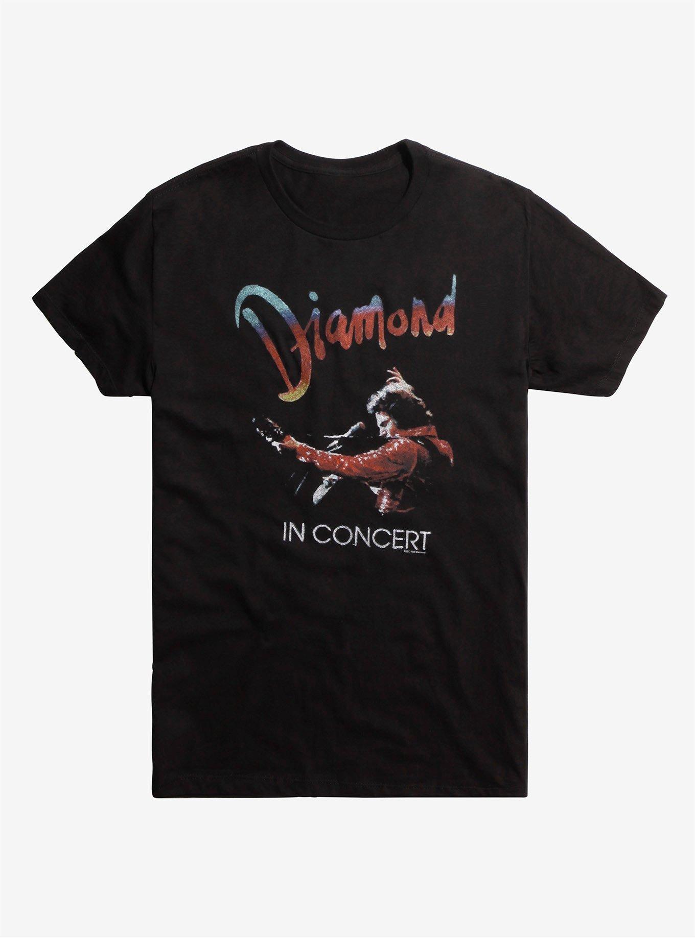 Niel Diamond In Concert T-Shirt, BLACK, hi-res